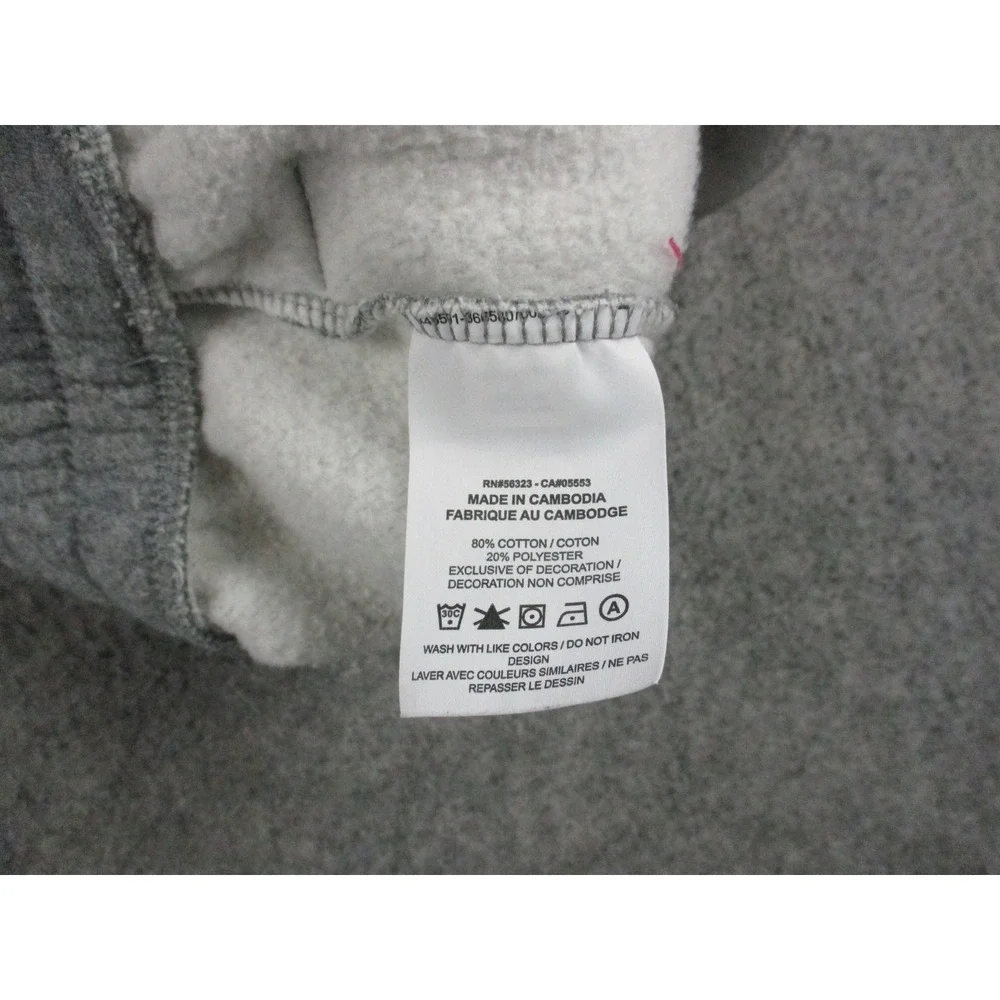 Jordan Pants Mens Medium Gray Black Jumpman Jogger Sweatpants Drawstring 30x28